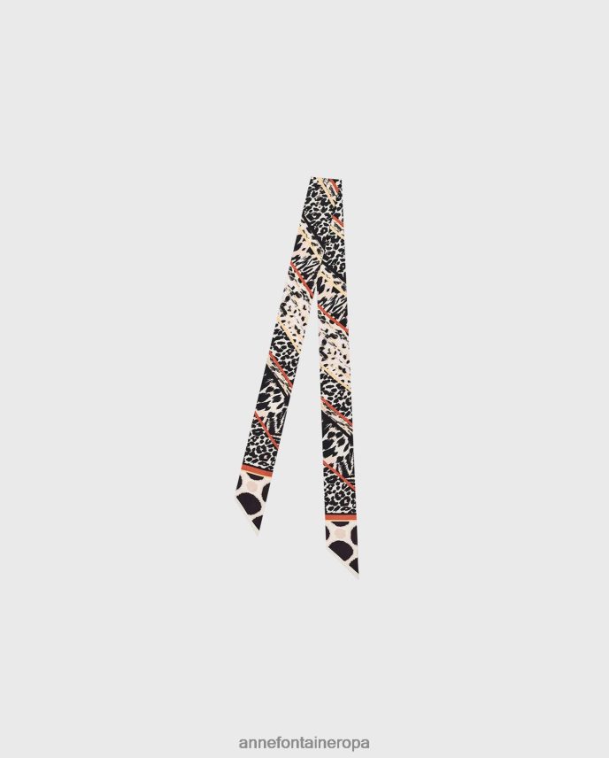 accesorios es Anne Fontaine mujer bufanda de seda tatum elegante 646LTX629
