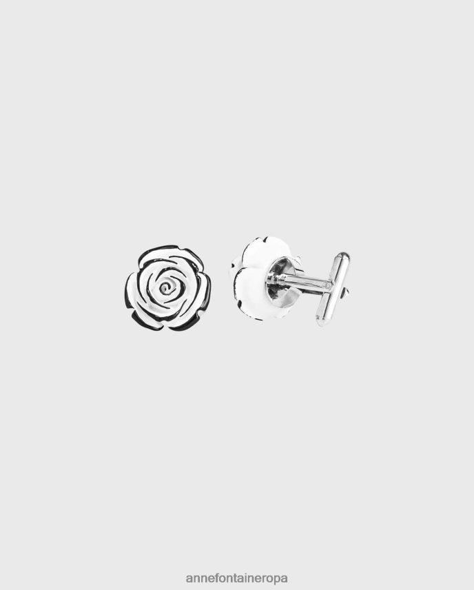 accesorios es Anne Fontaine mujer gemelos lola y gemelos florales blanco negro 646LTX552