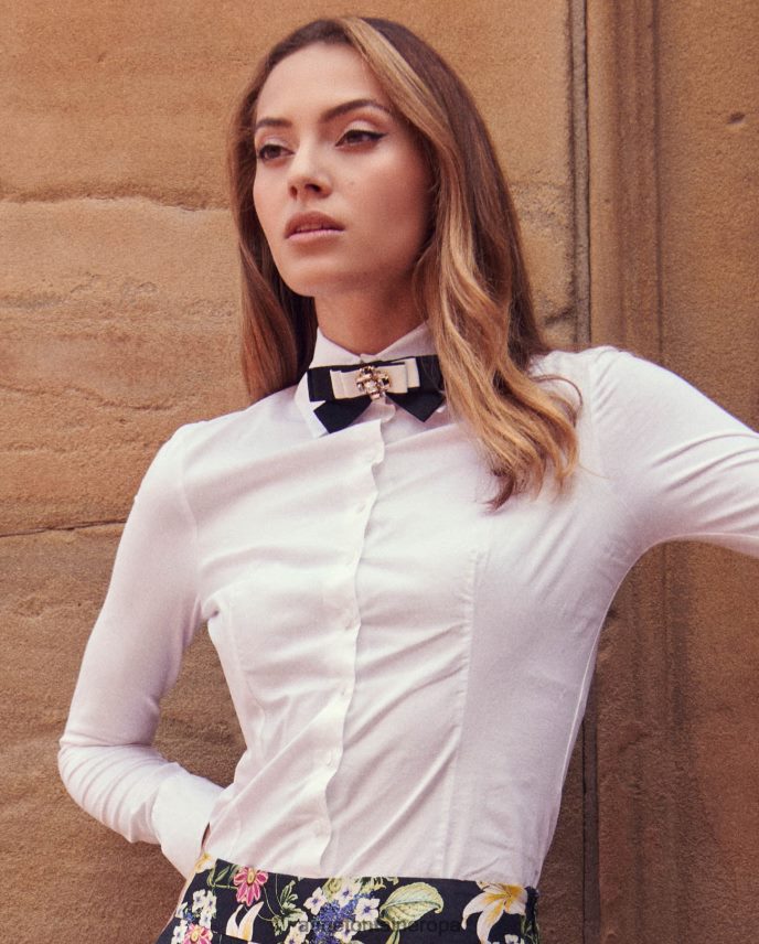 accesorios es Anne Fontaine mujer broche opama broche en forma de lazo con piedras montadas elegante 646LTX593