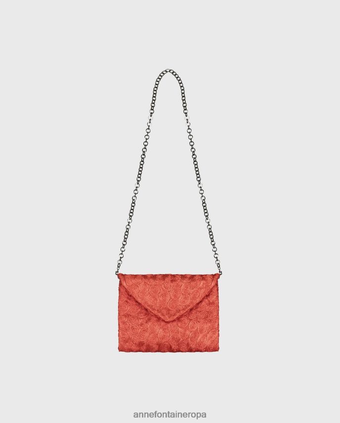 bolsas es Anne Fontaine mujer bolso nina bolso estilo sobre con rosas 3d 646LTX709