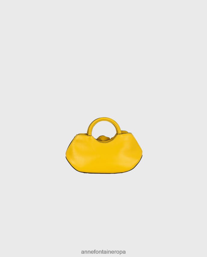 bolsas es Anne Fontaine mujer bolso mini scarlett bolso mini de cuero exclusivo en mimosa floral 646LTX685
