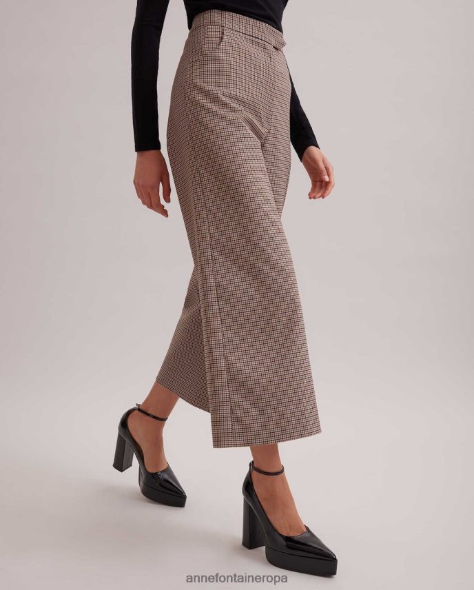 zapatos es Anne Fontaine mujer Zapato de charol con tacón Idylle y tacón apilado. negro 646LTX57